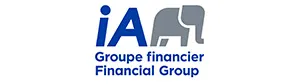 Logo iA Groupe financier.<br />
Logo iA Financial Group. 