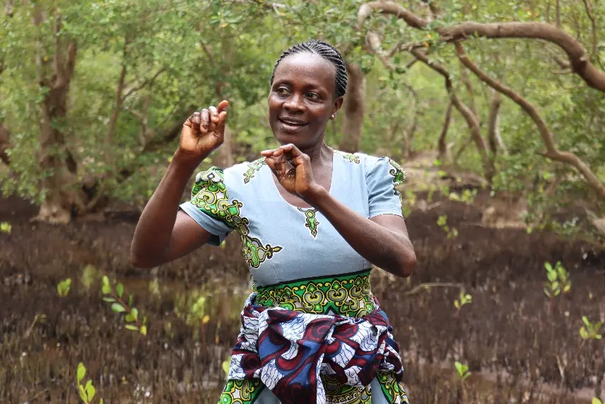 Eunice Chadzo Kirimo, présidente Groupe Chambuko Amkeni