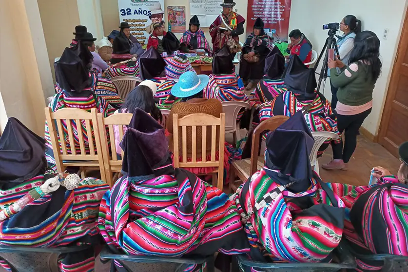 Centre de développement intégral des femmes aymaras.